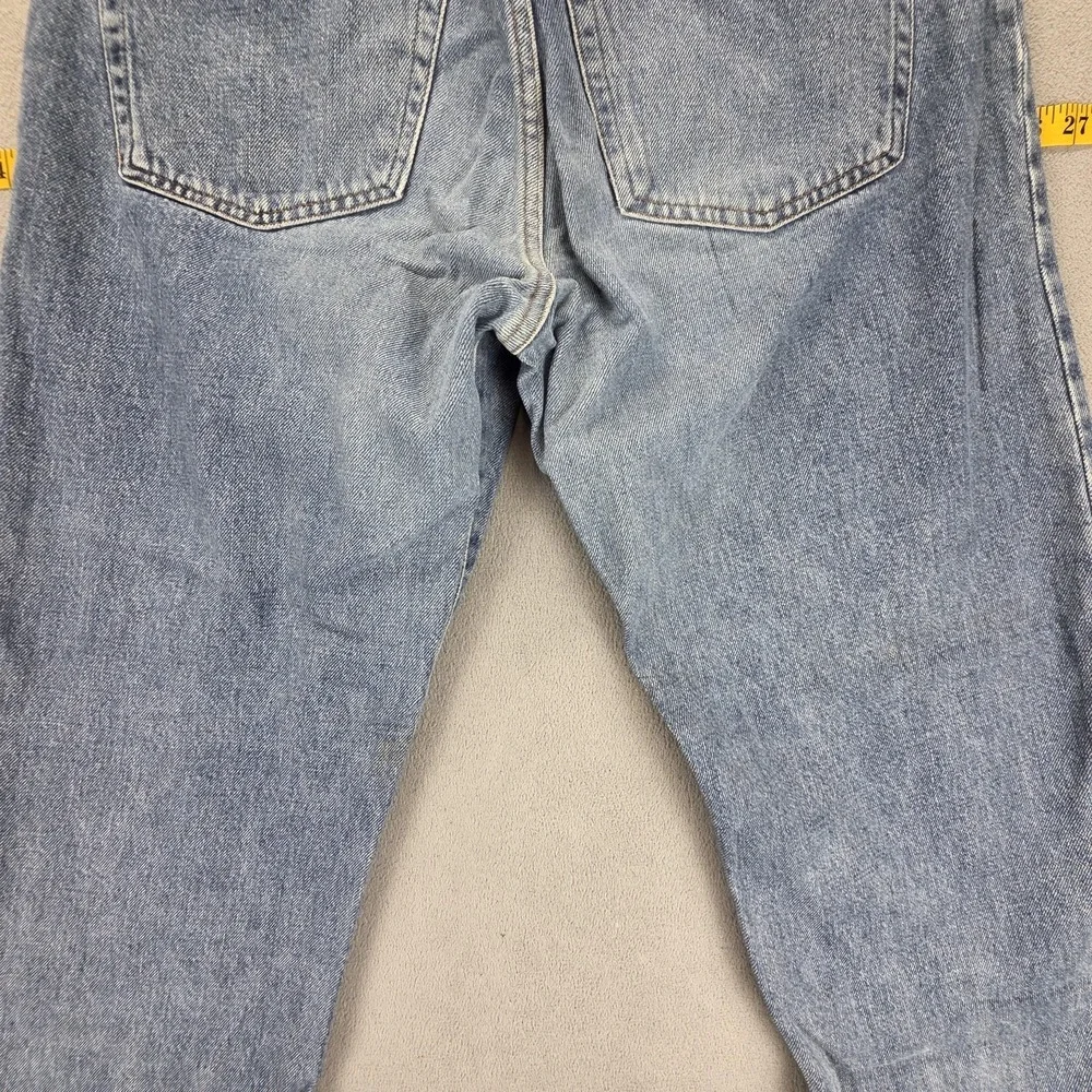 Vintage Diesel Jeans Mens 32x28‎ Blue Relaxed Tapered Button Fly Made In Italy